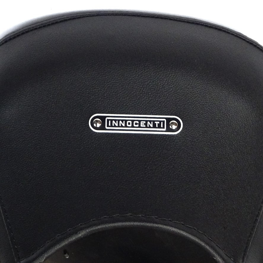 Lambretta LI SX TV Black Giuliari / Noemi Rosa Seat Cover (with badge)