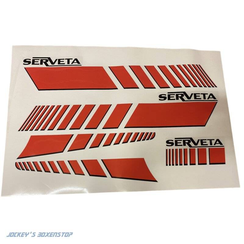 Jockeys Boxenstop Lince Serveta Decal Set