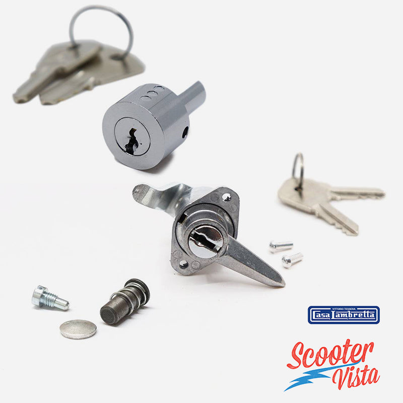 Casa Lambretta Series 3 LI SX TV DL GP Steering Lock & Toolbox Lock