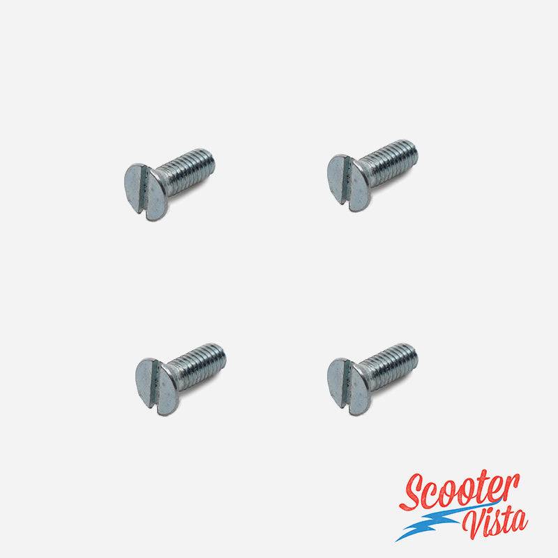 Lambretta LI SX TV DL & GP Standard Fitment Drive Side Retaining Plate Screw Set