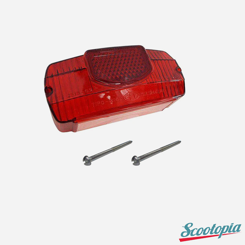 Scootopia Lambretta Late Series 2 & Series 3 LI SX TV Tail Lens & Screws (CEV)