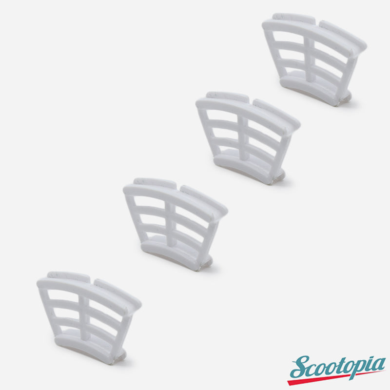 Scootopia Lambretta SX TV DL GP White Disc Brake Window Set