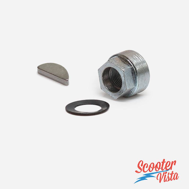 Lambretta Flywheel Nut and Washer