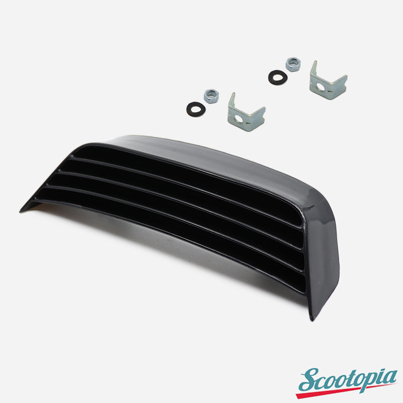 Scootopia Lambretta DL GP Black Plastic Rear Frame Grill & Fixings