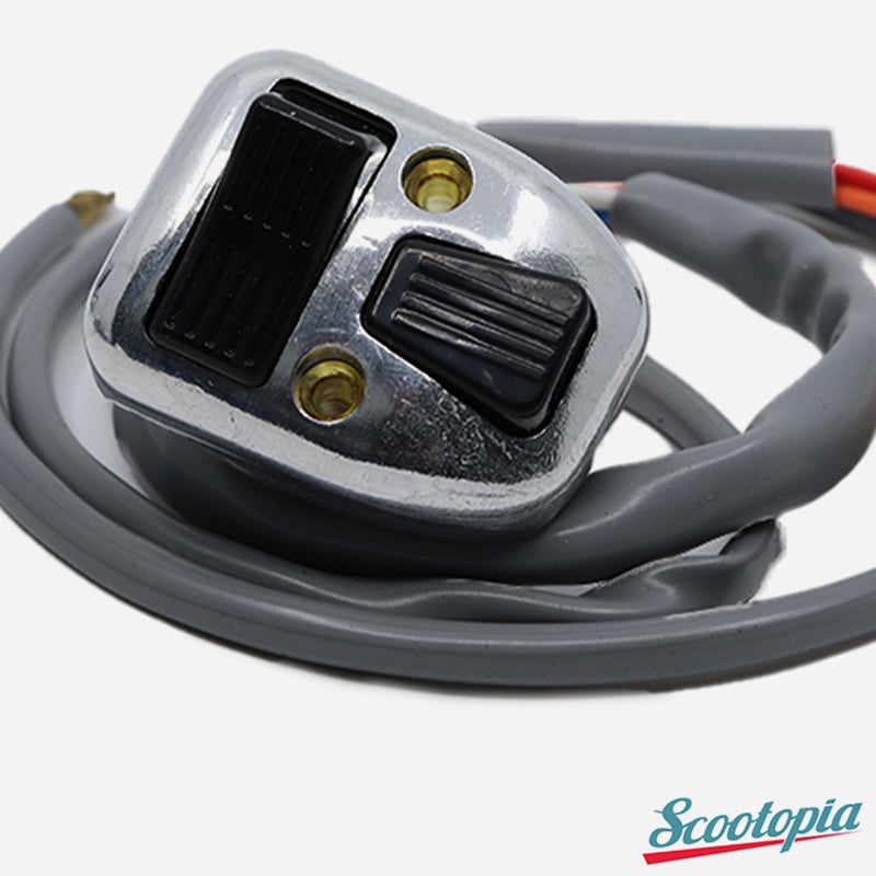Scootopia Lambretta Series 3 LIs SX TV BECME Black Button Light Switch