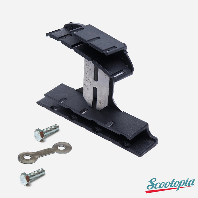 Scootopia Lambretta LI SX TV DL GP Chain Guide Set with Tab Washer & Bolts