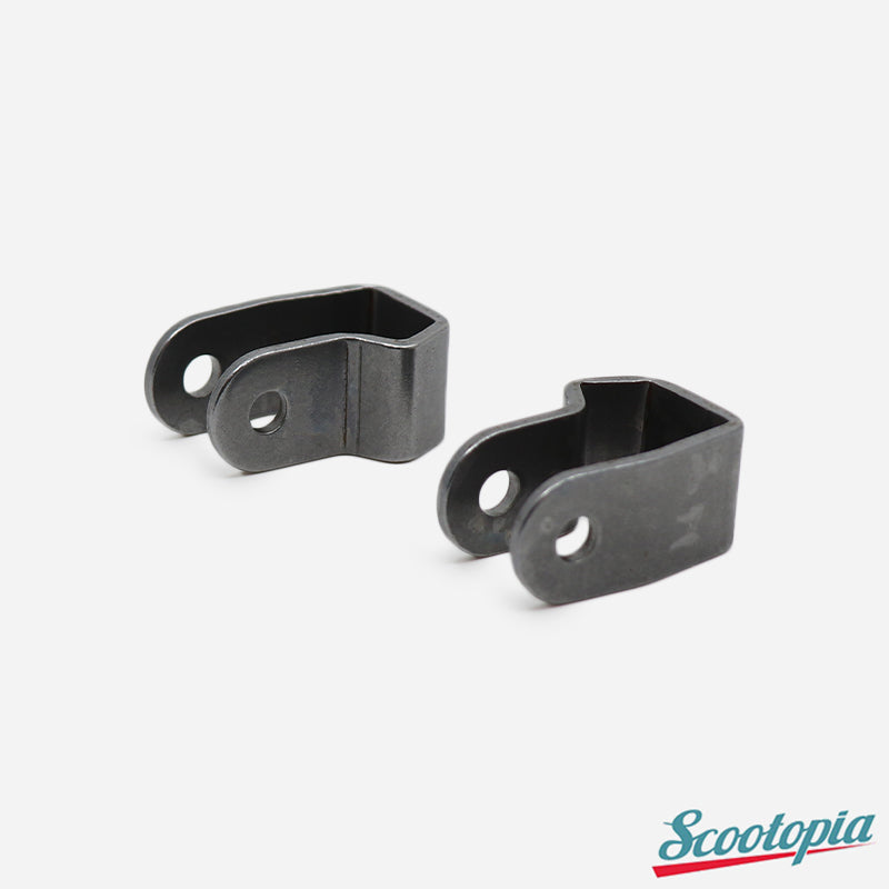 Scootopia Lambretta LI SX TV DL & GP Weld On Damper Bracket Set