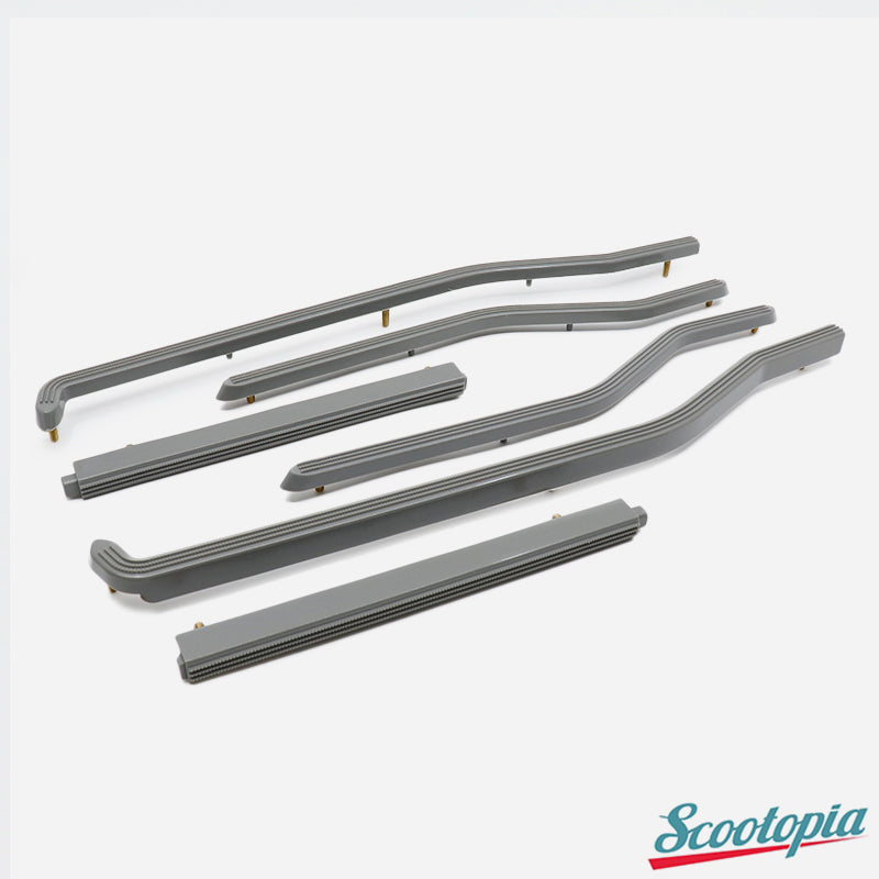 Scootopia Lambretta Series 3 LI SX TV Grey Floor Plastic Set