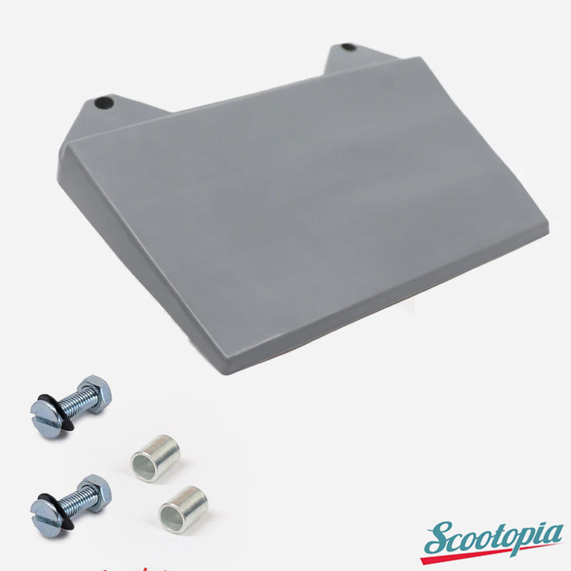 Scootopia Lambretta LI SX TV DL GP Grey Mudflap & Fixings