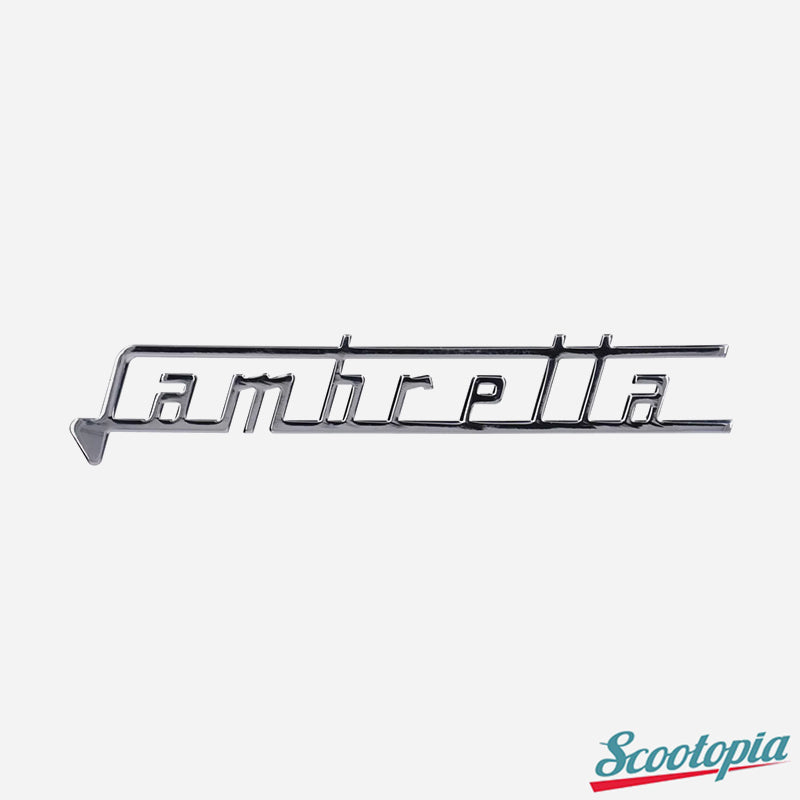 Scootopia Lambretta 125 Special & SX "Lambretta" Legshield Badge Script