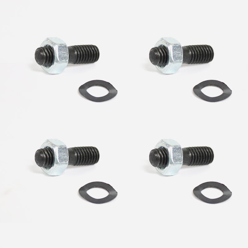 Lambretta LI SX TV DL & GP M6 Rear Hub Plate Stud, Nut & Washer Set