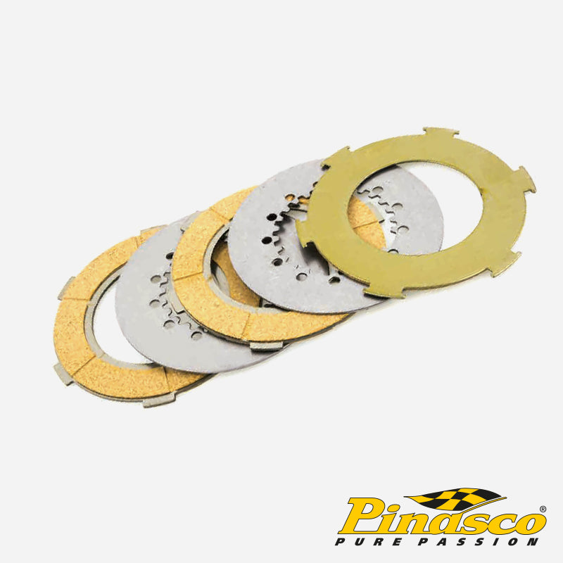 Pinasco Vespa Sprint Super & PX125 3 Plate Sport Clutch Plate Set