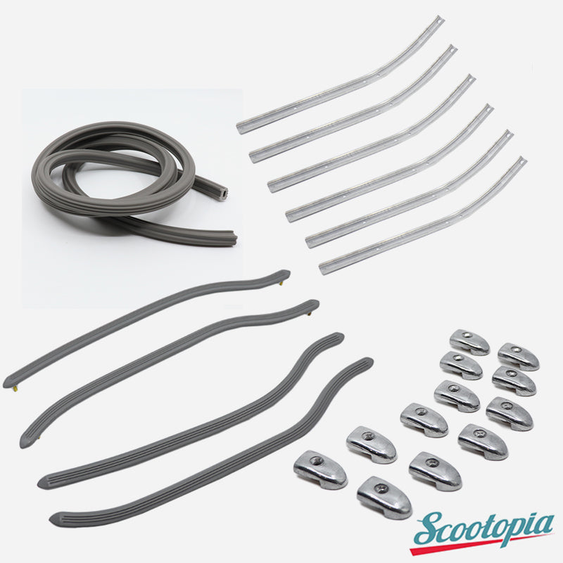 Scootopia Lambretta Series 1 LI150 & Series 2 LI150 / TV175 Complete Floor Kit