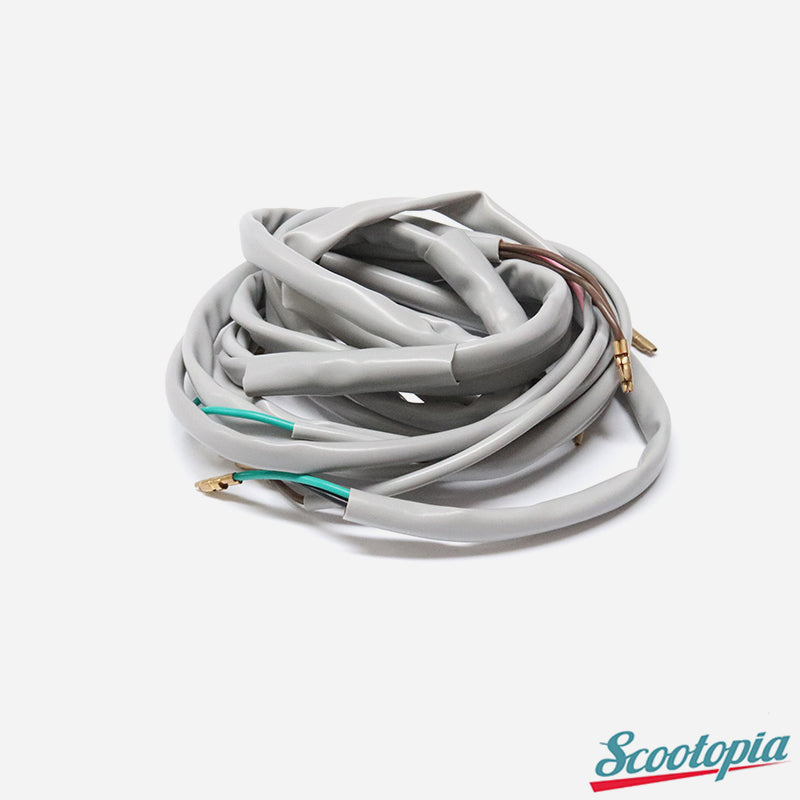 Scootopia Lambretta LI SX TV DL GP 12v Simple Wiring Loom (2 pin brake switch)