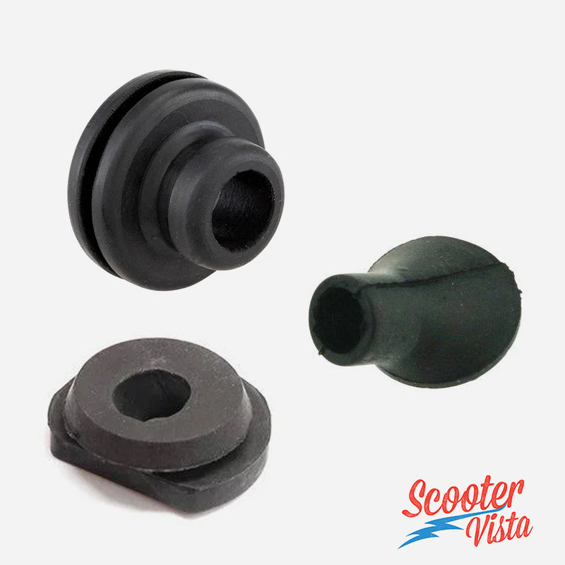 Vespa Sprint Rally Super PX PE T5 Cable Grommet Set