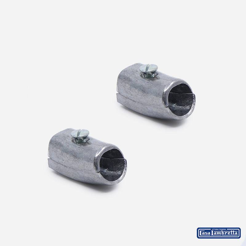 Casa Lambretta Series 3 LI SX TV Bottom Legshield Beading End Cap Set