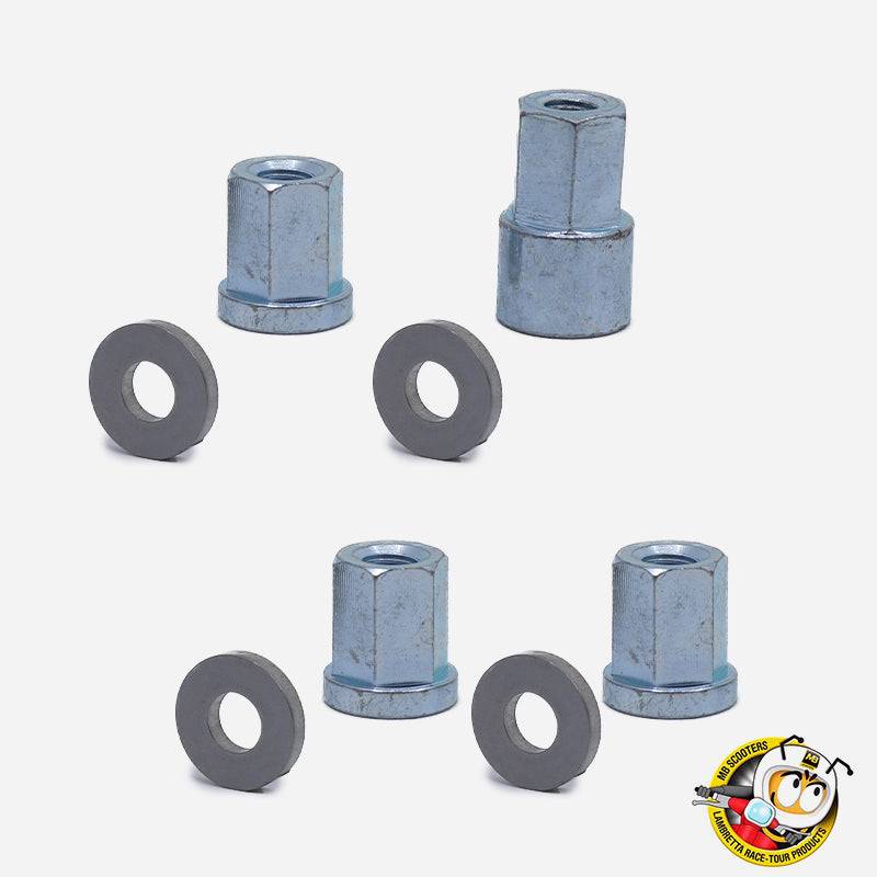 MB Lambretta LI SX TV DL & GP Deep Cylinder Nut Set