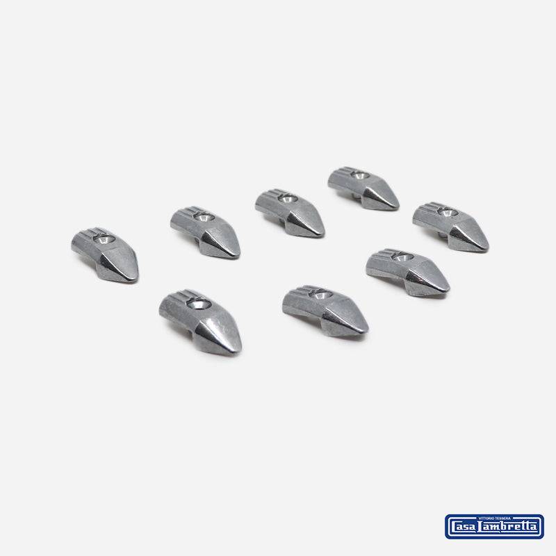 Casa Lambretta DL & GP Aluminium Floor End Cap Set