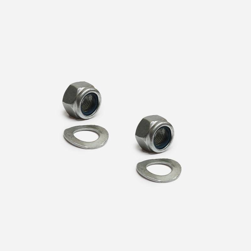 Lambretta LI SX TV DL GP Engine Mount Nut & Washer Set (1 pair)