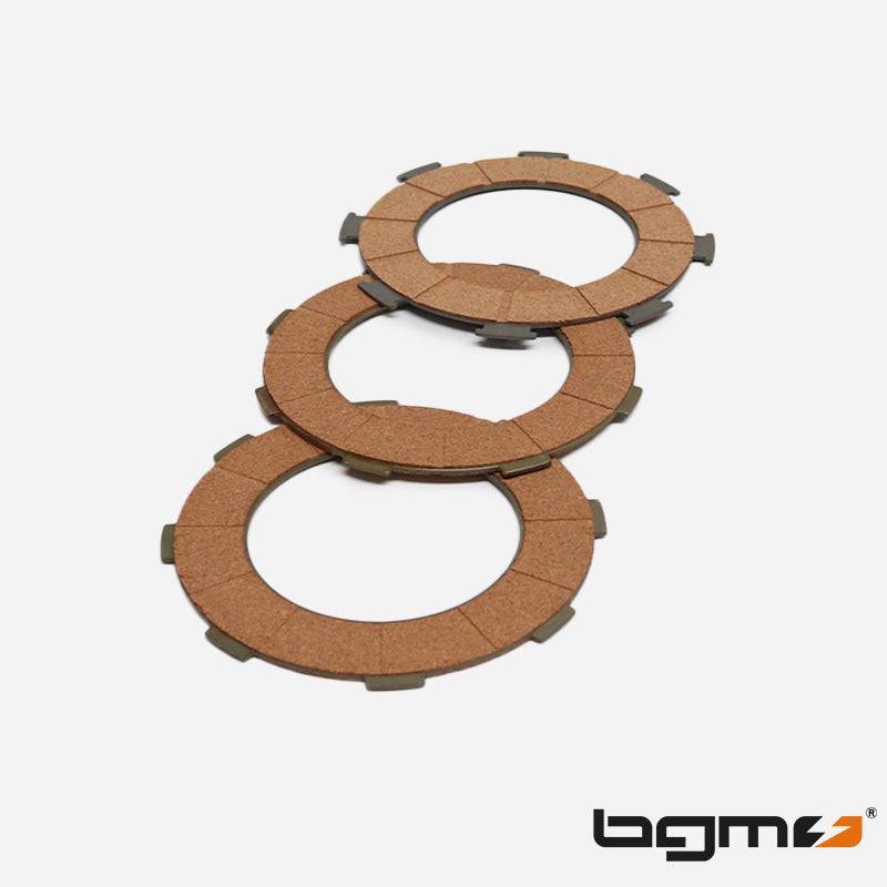 BGM Vespa PE 200 & T5 3 Plate Clutch Cork Set
