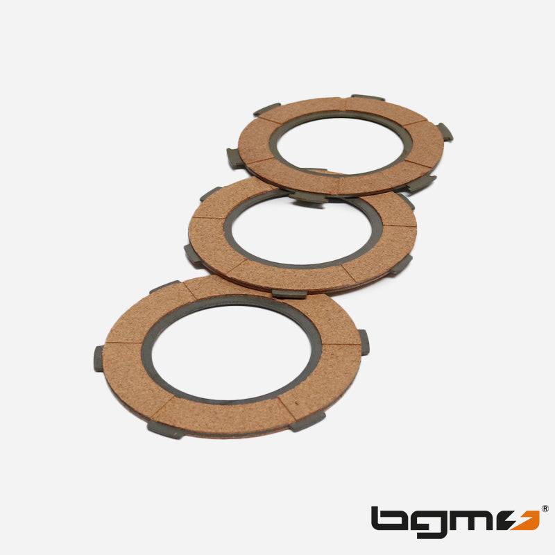 BGM Vespa Sprint Super & PX125 3 Plate Clutch Plate Cork Set
