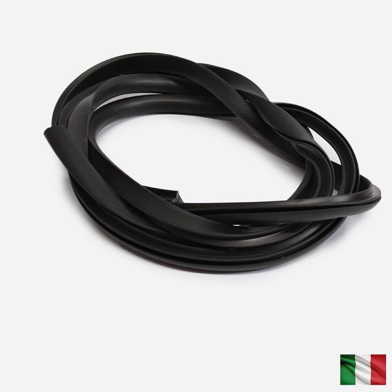 Vespa Rally PX PE & T5 Black Side Panel Rubber Set (1 Pair)