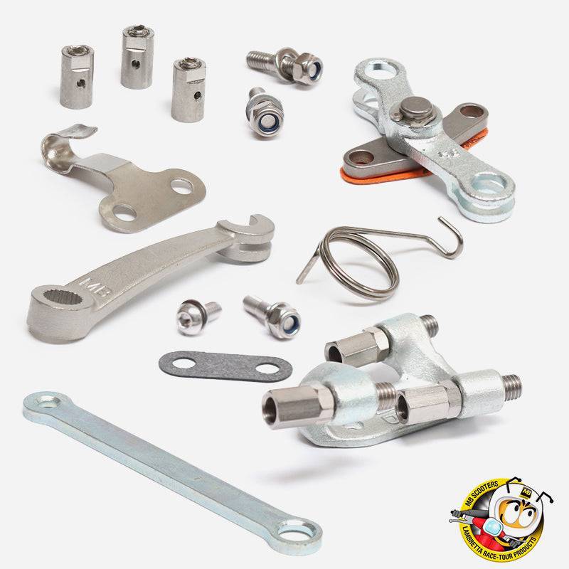 MB Scooters Lambretta LI SX TV DL & GP Gear Swivel & Tie Rod Set
