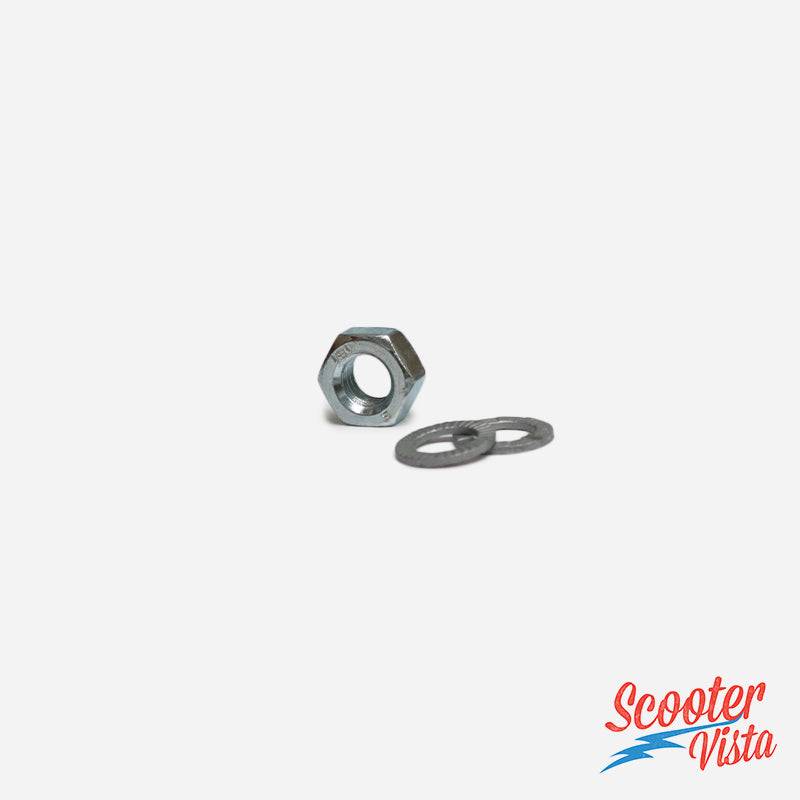 Vespa Wheel Rim Nut & Nord-Lock Washers