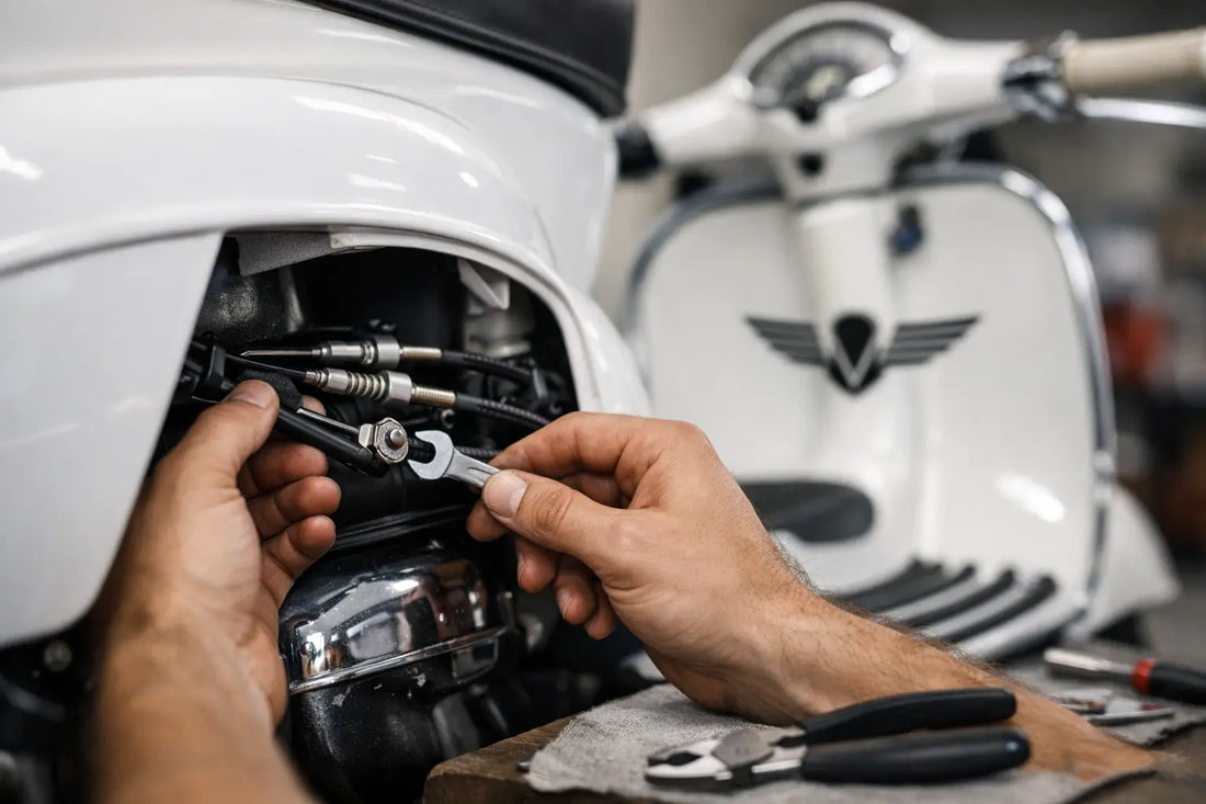 How to Adjust Vespa Gear Cables Correctly