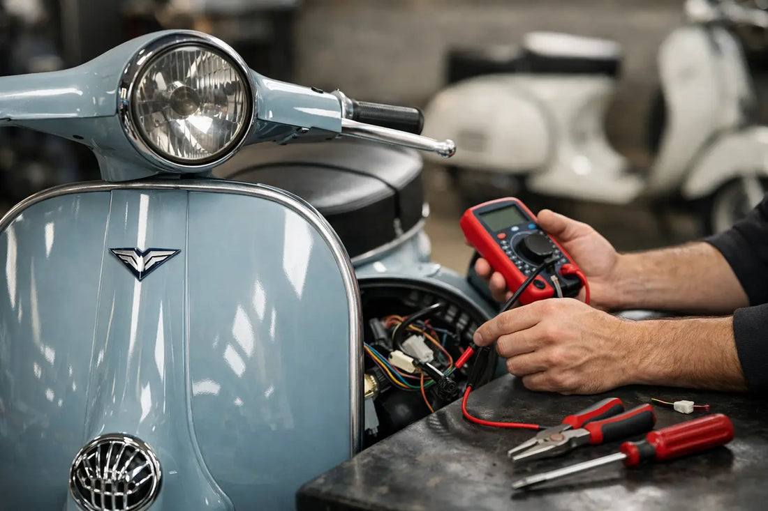 Vespa Electrical Faults Guide for Classic Scooters