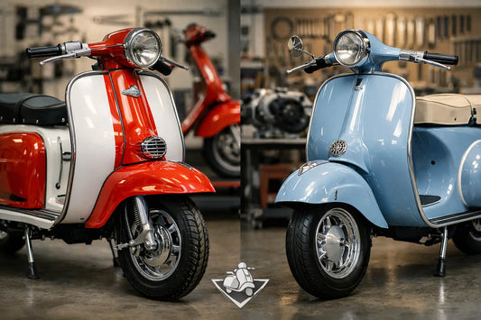 Lambretta vs Vespa Restoration: Key Differences