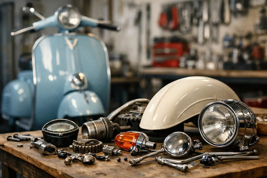 Buying Vintage Vespa Scooter Parts