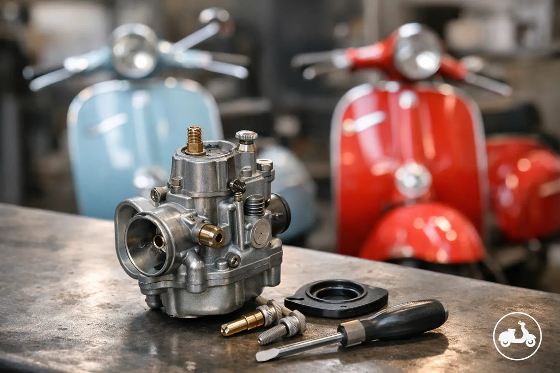 Which Vespa Models Use an SI Carburettor?