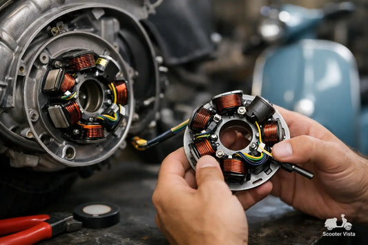 How to Wire Vespa Stator Correctly
