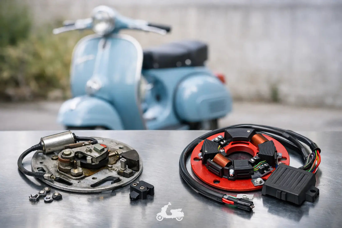 Vespa Points vs Electronic Ignition
