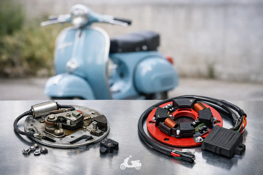 Vespa Points vs Electronic Ignition