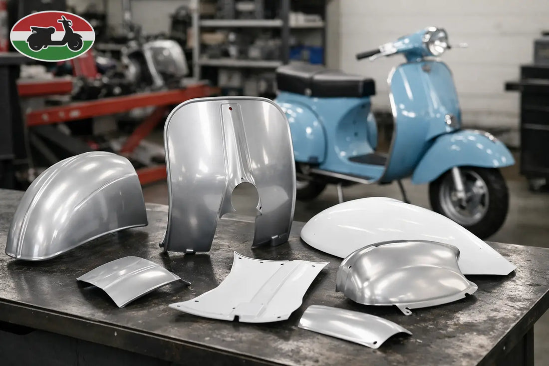 Choosing Vespa Bodywork Restoration Panels