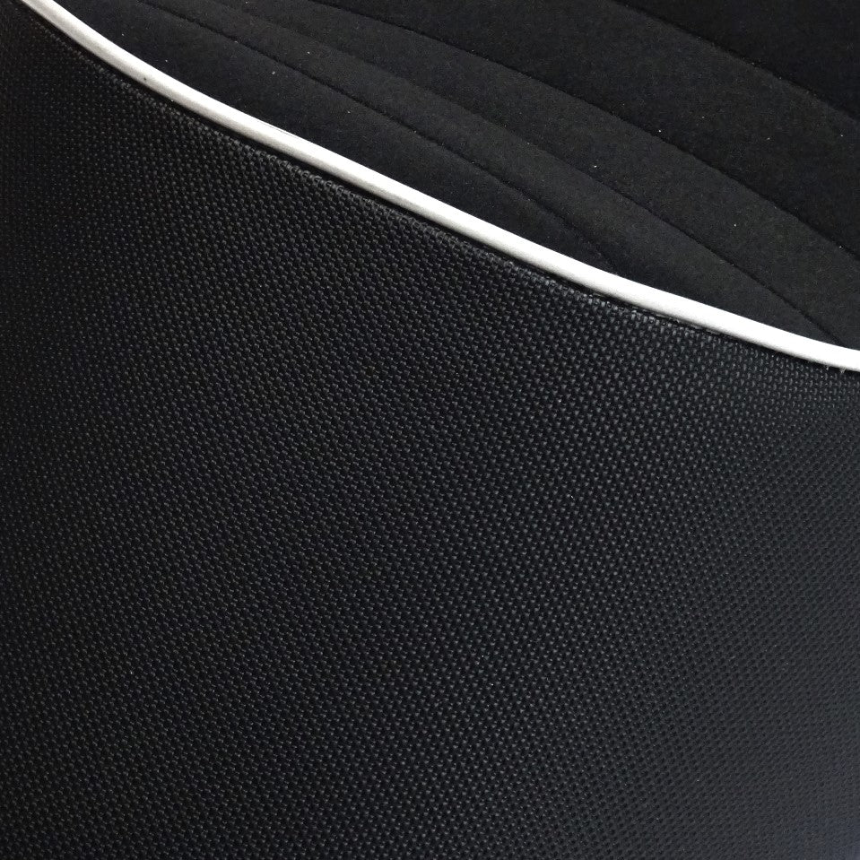 Nisa Lambretta LI SX TV DL GP Ancillotti Seat (white piping / no air scoop)