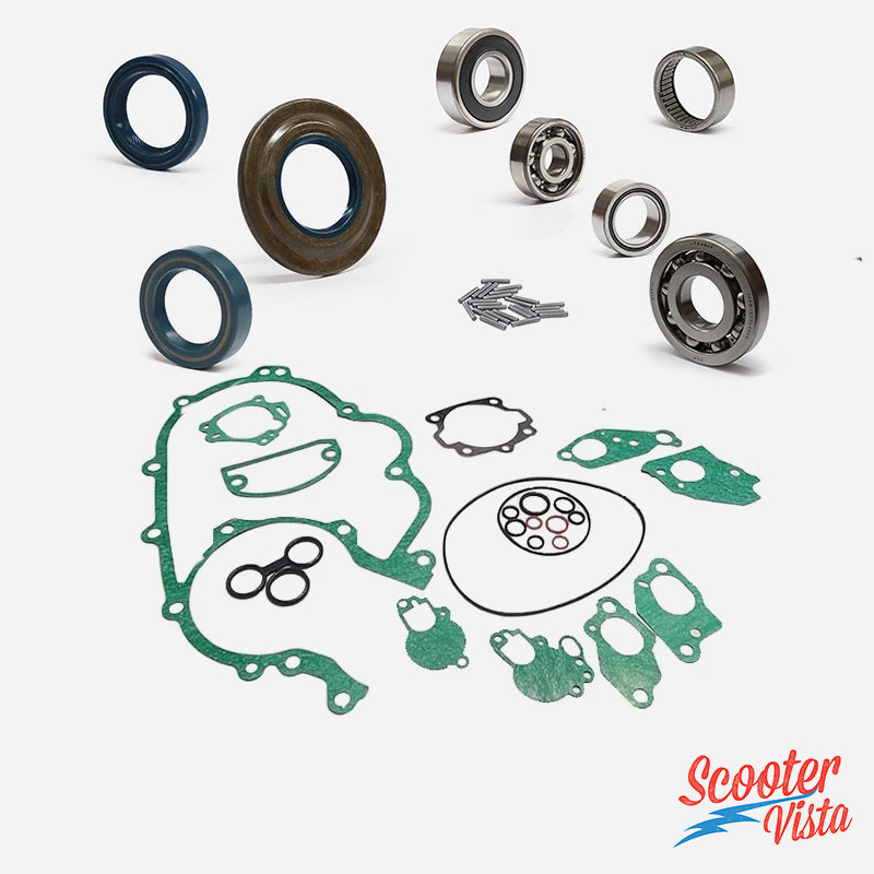 Vespa PX125/150 Engine Bearing Set, Gasket Set & Oil Seal Set