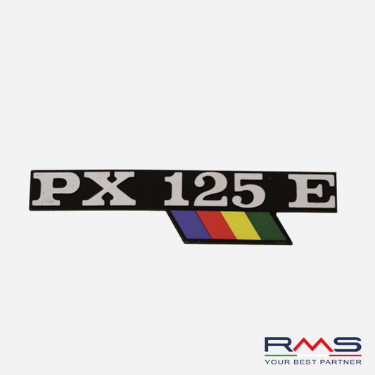 RMS Vespa "PX125E" EFL Rainbow Side Panel Badge