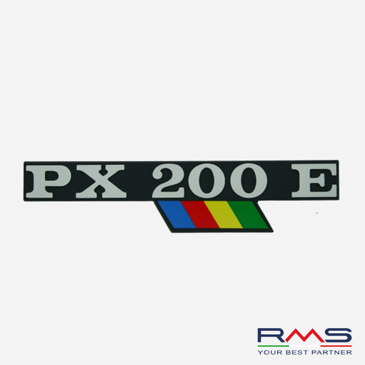 RMS Vespa PX200E EFL Rainbow Side Panel Badge