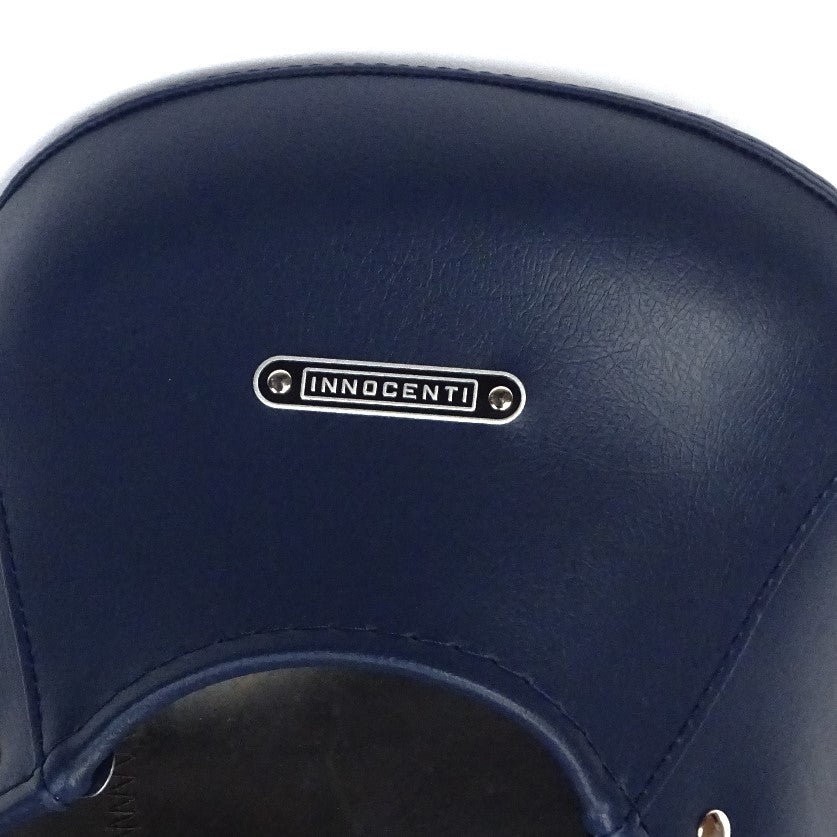 Lambretta LI SX TV Blue Giuliari / Noemi Rosa Seat Cover (with badge)