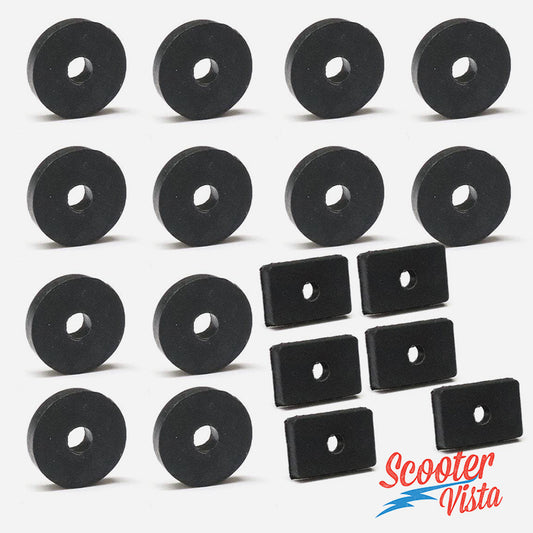 Lambretta LI SX TV DL GP Floor Vibration Rubber Set