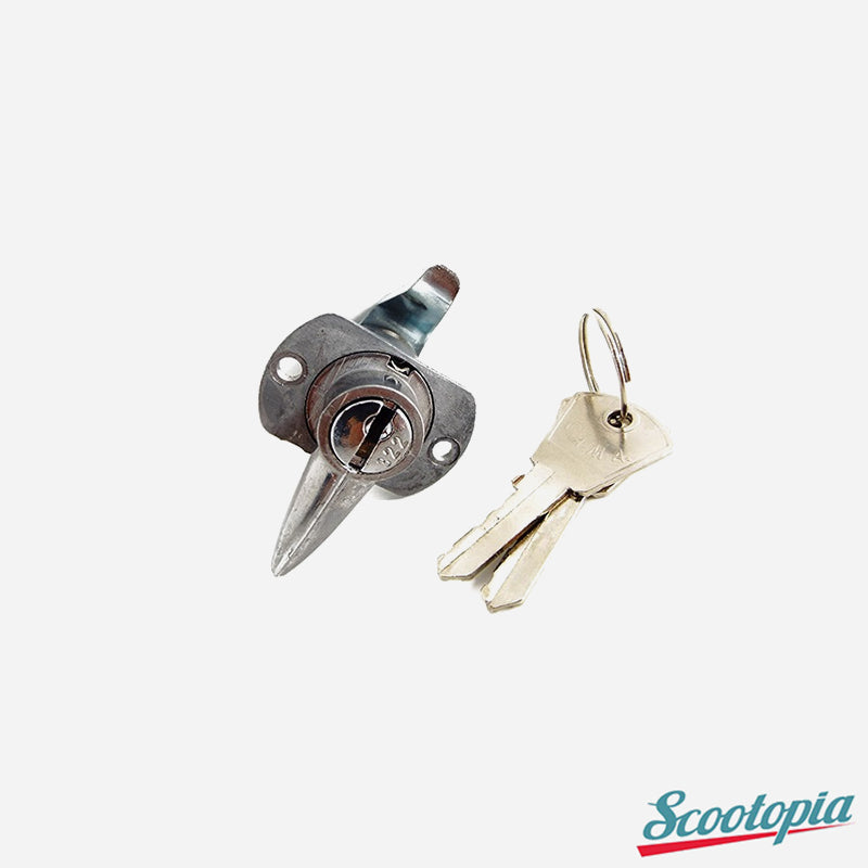 Scootopia Lambretta Series 2 LI TV Aluminium Toolbox Lock