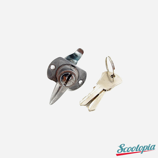 Scootopia Lambretta Series 2 LI TV Aluminium Toolbox Lock