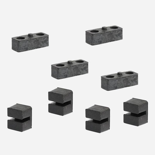 Lambretta Series 3 LI SX TV Rubber Fuel Tank Buffer Set