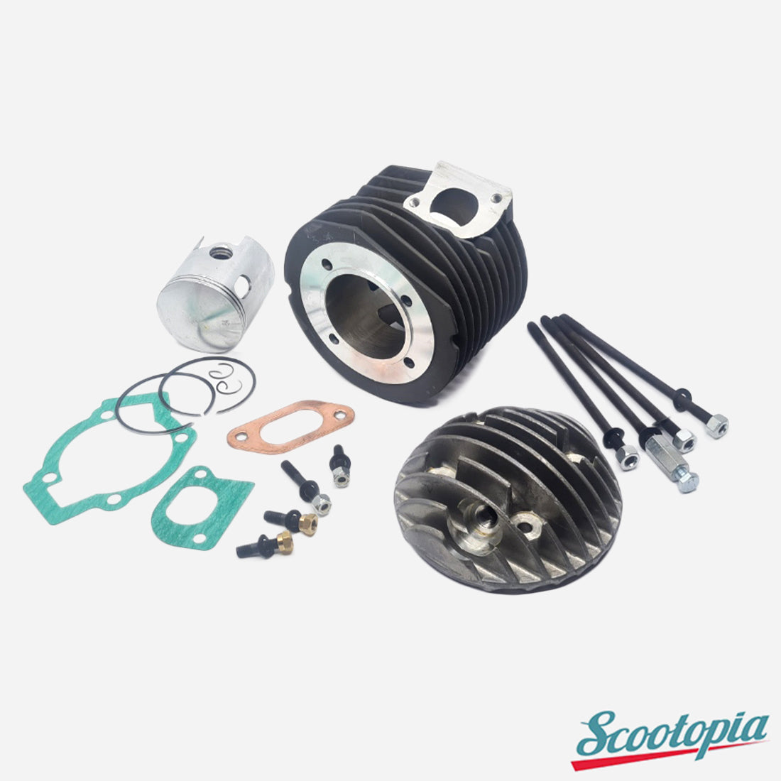Scootopia Lambretta 185 Barrel & Piston kit (V. 2)