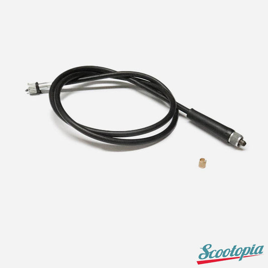 Scootopia Lambretta LI SX TV DL GP Series 3 Black Speedo Cable