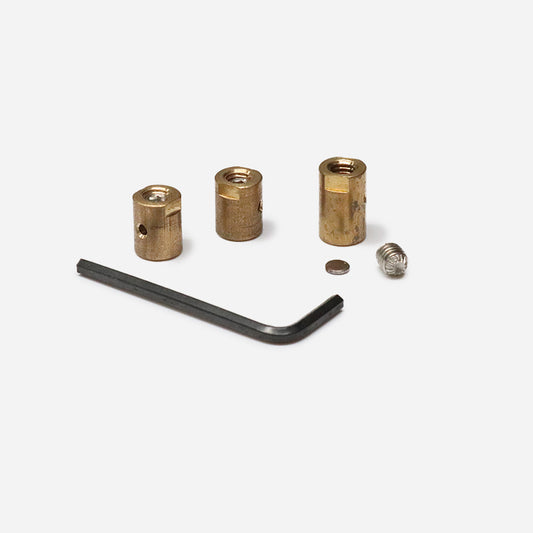 Lambretta LI SX TV DL GP Brass Cable Trunnion Set & Allen Key