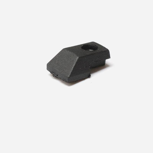 Vespa Mk1 PX PE Black Plastic Floor End Cap (with hole)